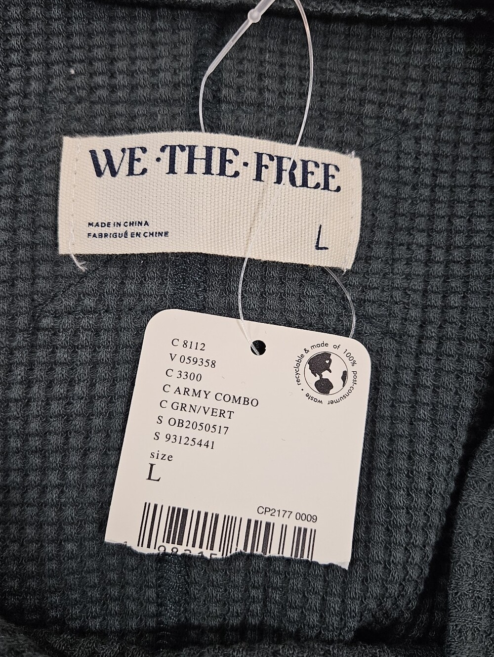 NWT Free People We The Free All In Cuff Size L - Picture 4 of 9